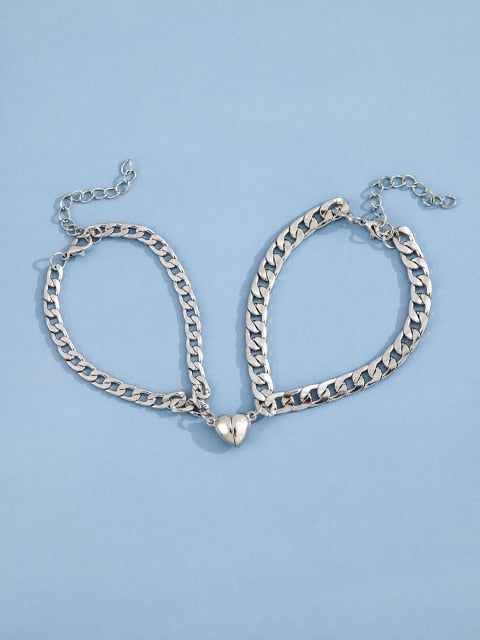 Couple Heart Bracelet